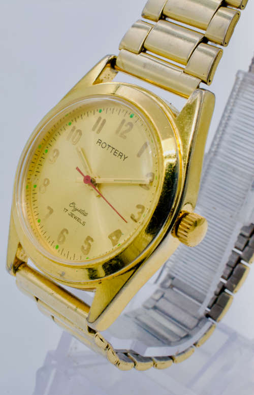 Rottery Gold plated watch (Mechanical)
