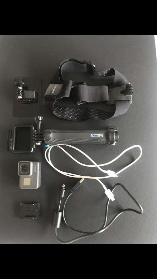 GoPro Hero5 Black  Waterproof Digital Action Camera for Travel with Touch Screen 4K HD Video 12MP