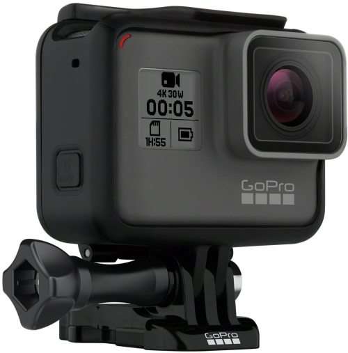 GoPro Hero5 Black  Waterproof Digital Action Camera for Travel with Touch Screen 4K HD Video 12MP