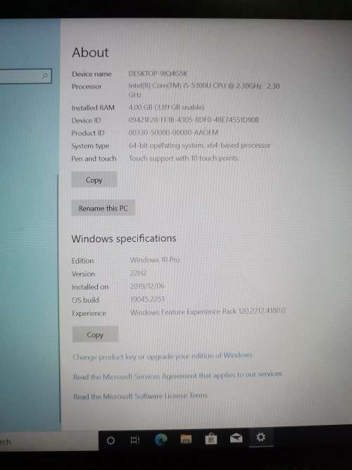 DELL LATITUDE E7250 I5 5TH GEN BUSINESS ULTRA BOOK LAPTOP
