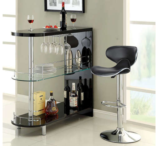 Lounge Chairs Bar Chair PU Leather Bar Stool Lift Height Adjusted Swivel Leisure Home Office Kitchen