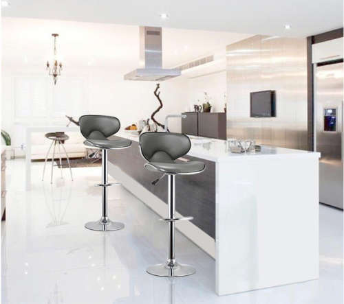 Lounge Chairs Bar Chair PU Leather Bar Stool Lift Height Adjusted Swivel Leisure Home Office Kitchen