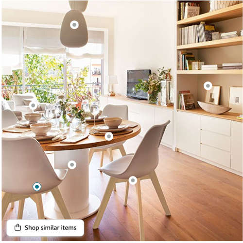 Dining Chair Modern Bar Chair Kitchen Chair with Padded Seat Faux Leather Tulip Beech Wooden Legs