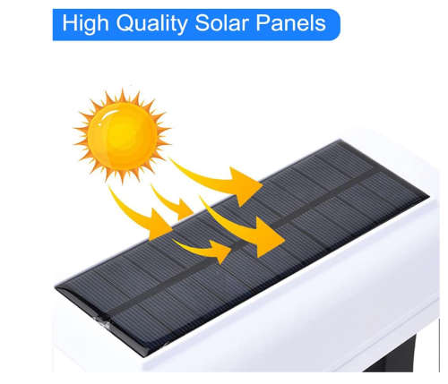 Solar Led Light Outdoor Motion Sensor Solar Light Fake Dummy Camera Spotlight Wall Lamp For Garden