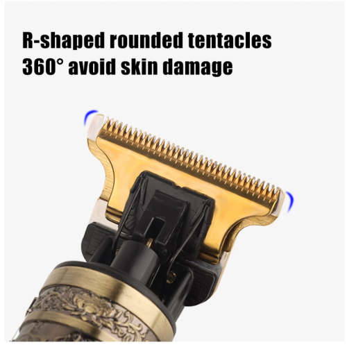 Professional Men Hair Trimmers, Zero Gapped Cordless Hair Trimmer, Rechargeable T-Blade Haircut