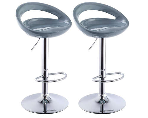 Bar Chair ABS Bar Stool 5 Color Simple Casual European Kitchen Backrest Chairs Height Adjusted