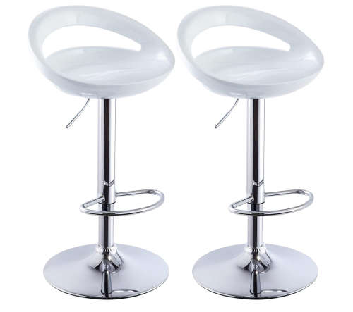 Bar Chair ABS Bar Stool 5 Color Simple Casual European Kitchen Backrest Chairs Height Adjusted