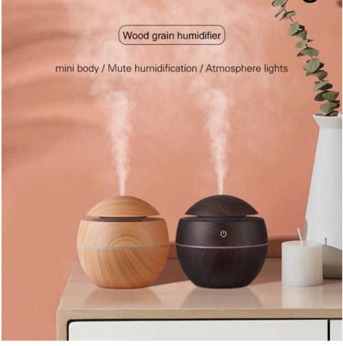 Humidifier Electric Air Aroma Diffuser Wood Ultrasonic Air Humidifier Essential Oil Aromatherapy