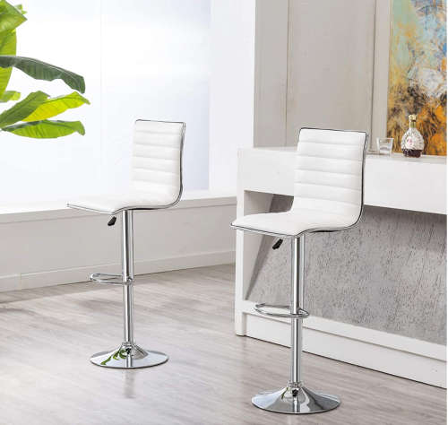 Bar Stools / Kitchen Counter Breakfast Chairs - White Only !!!!!!