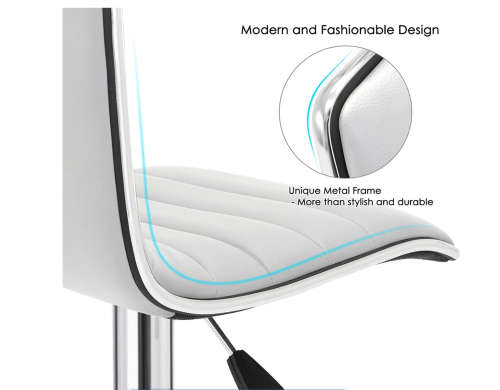 Bar Stools / Kitchen Counter Breakfast Chairs - White Only !!!!!!