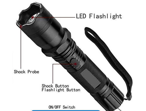 police type Self-Defensive LED Torch & Stun Gun