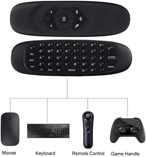 Rechargeable Multifunction Smart Air Fly Mouse, CYYLTD Mini Wireless Keyboard for Game Handle Smart