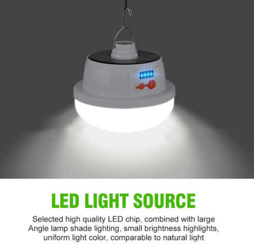 Solar Lights Outdoor,Camping Light,LED Tent Light Waterproof Camping Lantern,Portable Light Bulb Eme