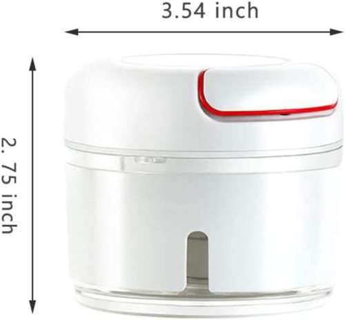 Mini Manual Food Chopper - Hand Pull High Speed Design