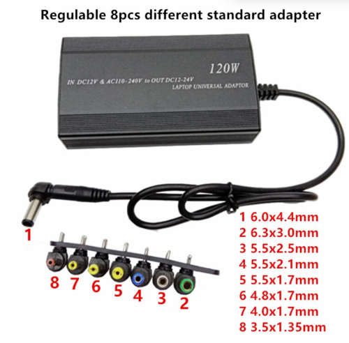 120W Car & Home Universal Laptop Charger