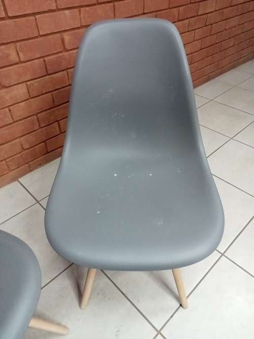Luna Kitchen & Dining Chairs - Grey Secondhand Stools !!!!!!