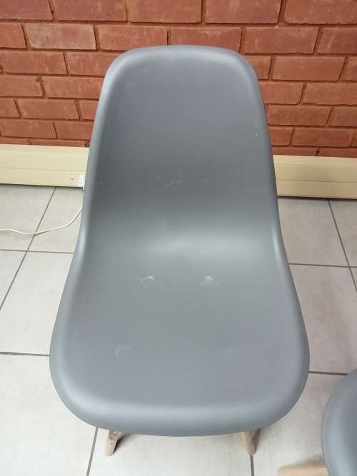 Luna Kitchen & Dining Chairs - Grey Secondhand Stools !!!!!!