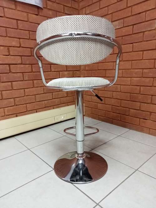 Bamboo Rattan Bar Stools - 1 ONLY - Beige Colour