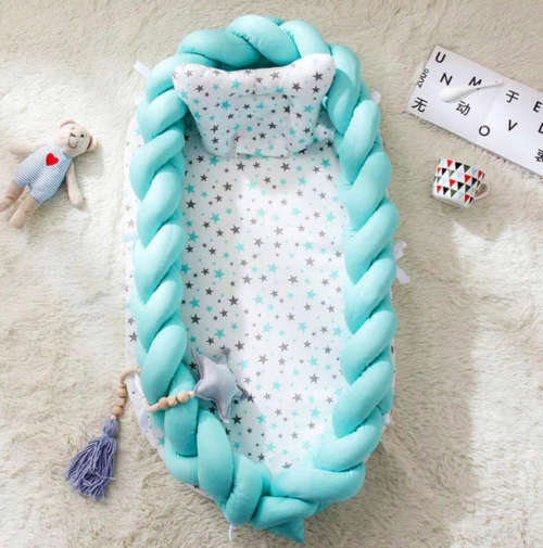 Multipurpose Baby Double Braided Portable Bumper Cot Bed