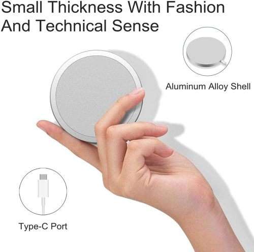 Magnetic Wireless Charger,fuupnn 15W Fast Charging Pad Compatible with iPhone 12 Magsafe