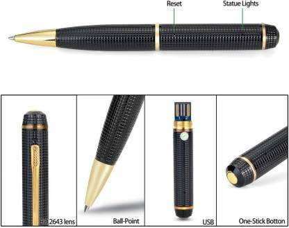 Spy Pen Camera -Full HD 1080P Video Camera Pen Loop Recording Security Camera
