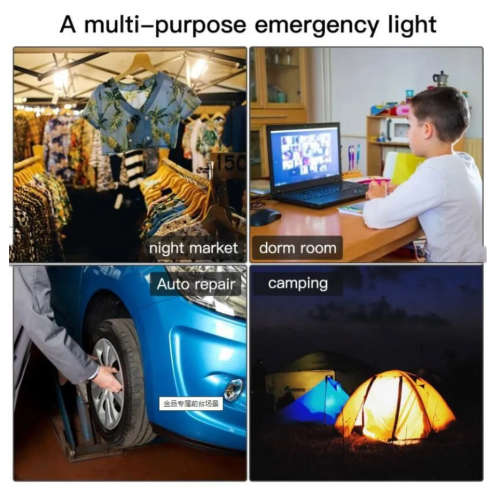 USB Lithium Battery - Large Magnetic Light