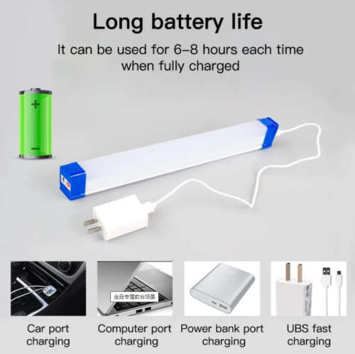 USB Lithium Battery - Large Magnetic Light