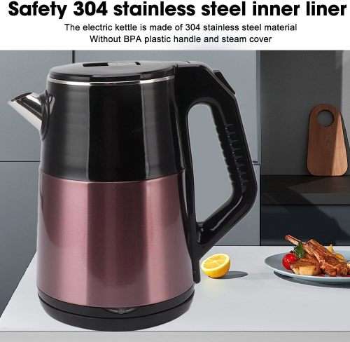 Hot Water Boiler, Wide Opening Electric Kettle Stainless Steel