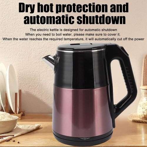 Hot Water Boiler, Wide Opening Electric Kettle Stainless Steel
