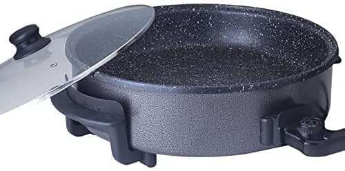 Electric Pizza Pan Electric Pan Can be Used as Party Pan, Multi Pan or Electric Table Grill