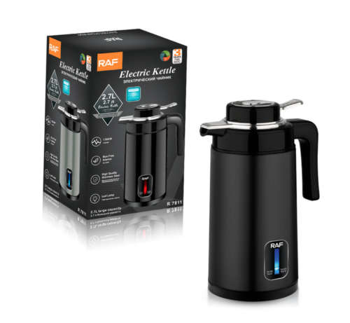 Stainless Steel Double Wall, 2.7L Electric Tea Kettle,BPA Free Water Kettle & Hot Water Boiler