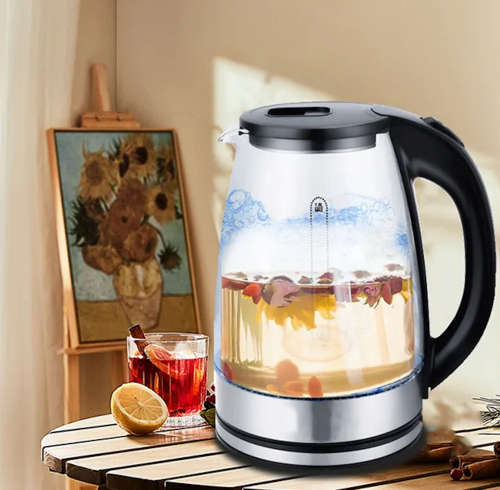 2.0 Litres Glass Kettle with Led Light