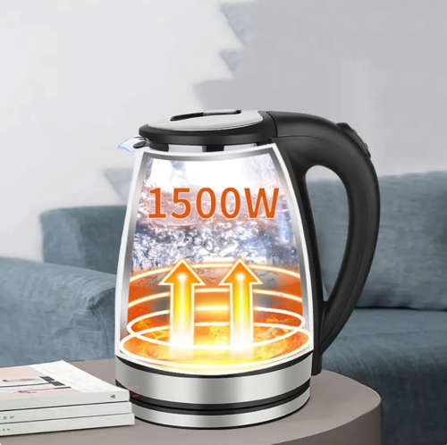 2.0 Litres Glass Kettle with Led Light