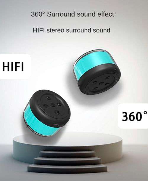 Outdoor Speaker - Wireless Bluetooth Speaker - High-Powered Subwoofer - Mini Wireless Speaker