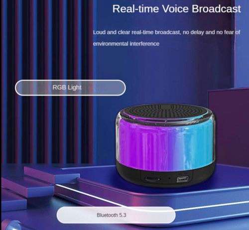 Outdoor Speaker - Wireless Bluetooth Speaker - High-Powered Subwoofer - Mini Wireless Speaker