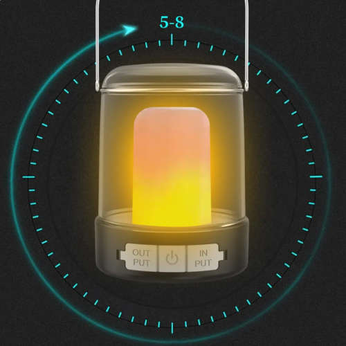 Outdoor Lighting Camping Hanging Lantern USB Recharge