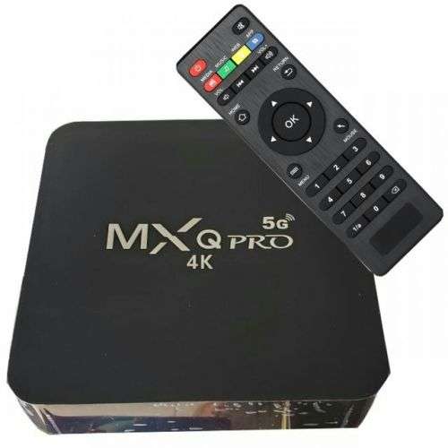 MXQ Pro TV Box 4K 5G HD Android 11.1 Rocket Processor Chip