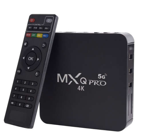 MXQ Pro TV Box 4K 5G HD Android 11.1 Rocket Processor Chip