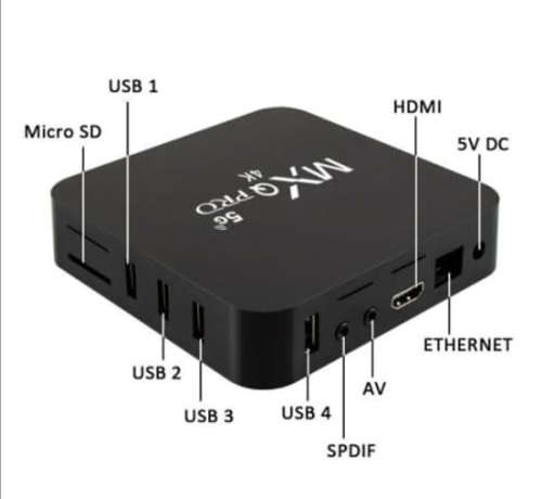 MXQ Pro TV Box 4K 5G HD Android 11.1 Rocket Processor Chip