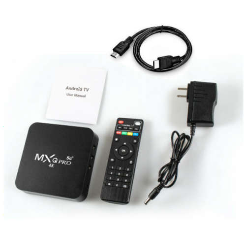 MXQ Pro TV Box 4K 5G HD Android 11.1 Rocket Processor Chip