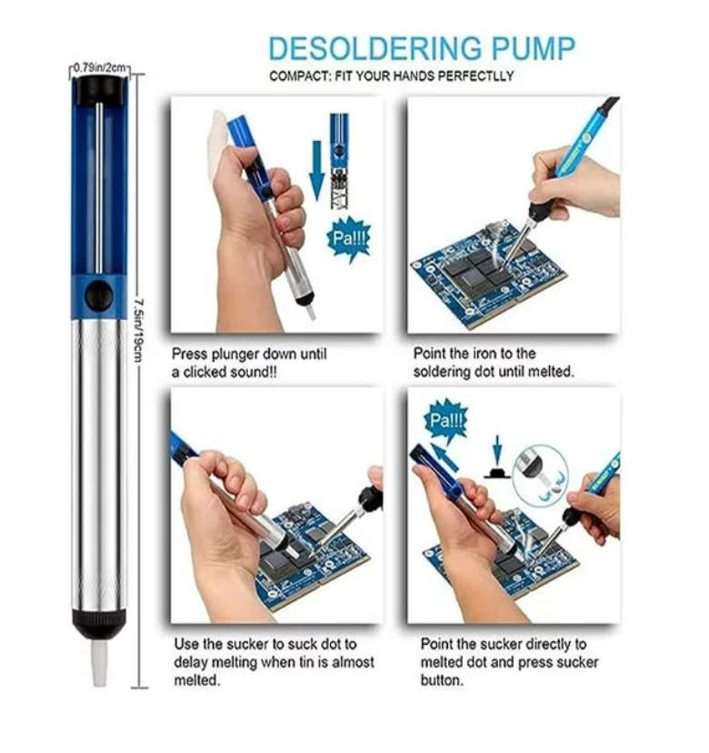 Multimeter Soldering Iron Repair Tool Kit