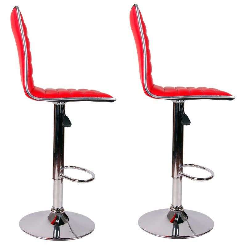 Bar Stools / Kitchen Counter Chair  Red Colour