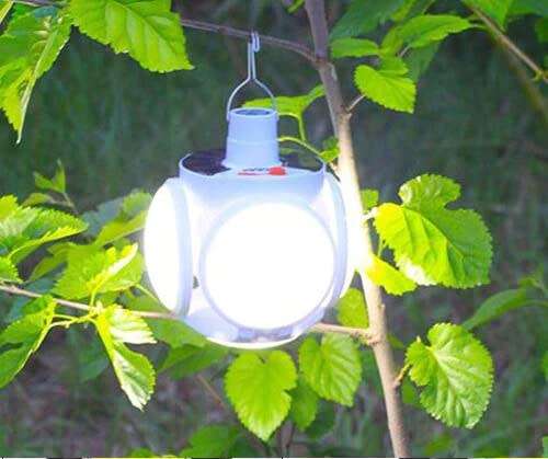 Emergency 360-Degree Lighting Camp Tent Light with 5 Led Bulbs