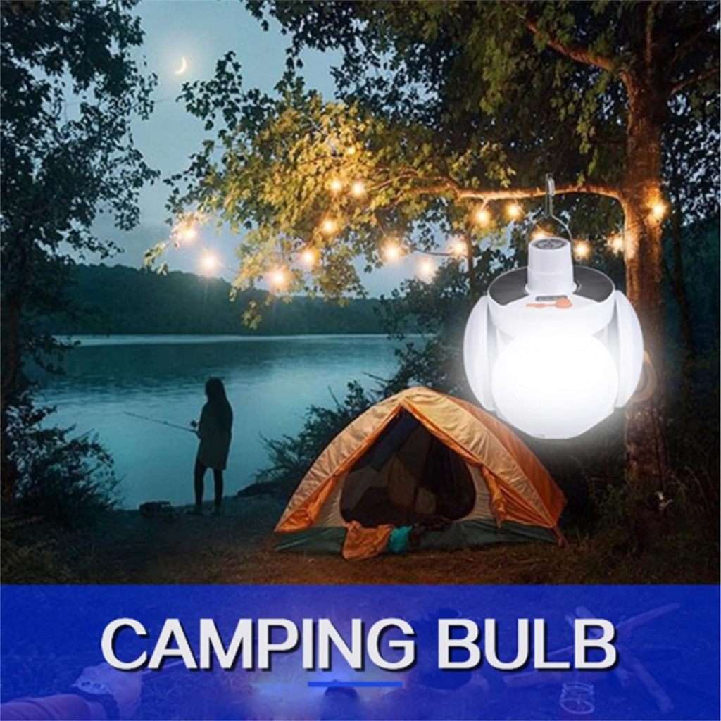 Emergency 360-Degree Lighting Camp Tent Light with 5 Led Bulbs