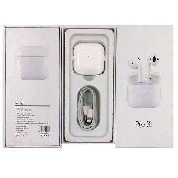 AE-89 - Pro 4 TWS bluetooth 5.0 earphone wireless touch stereo hi fi gaming auto pairing mic earbud