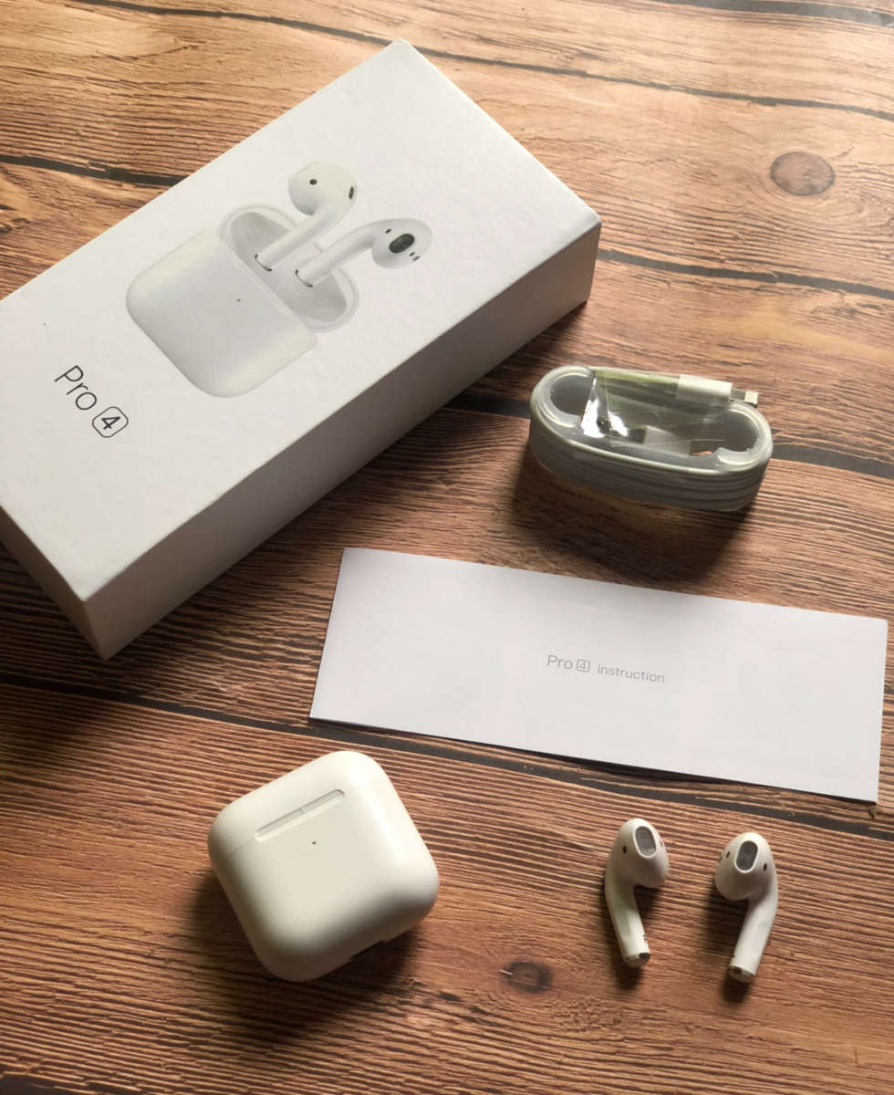 AE-89 - Pro 4 TWS bluetooth 5.0 earphone wireless touch stereo hi fi gaming auto pairing mic earbud