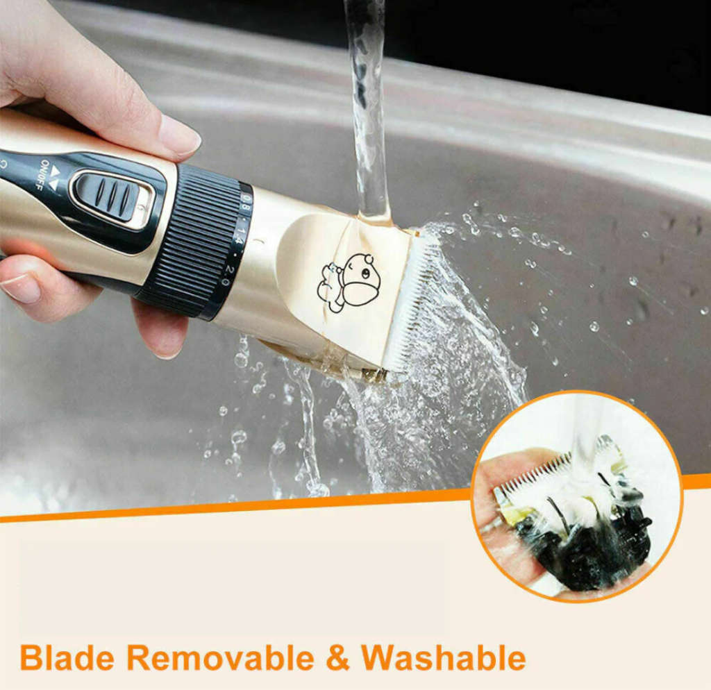 BA-652 Pet Grooming Hair Rechargeable Clipper Kit