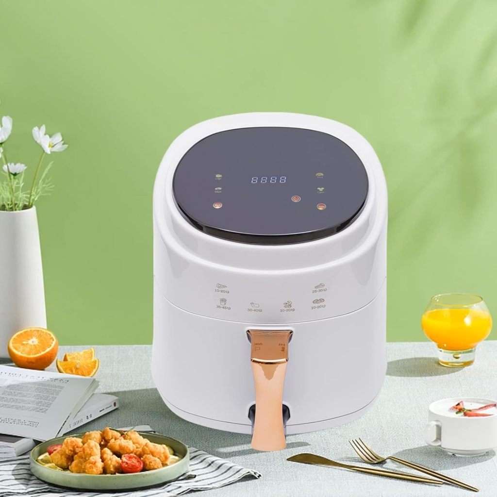 AD-314 JD689B Hot Air Fryer 2400 W Fryer 8L Air Fryer Digital LED Touchscreen Preset Timing