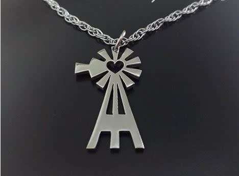 Windpomp necklace - Can be personalised