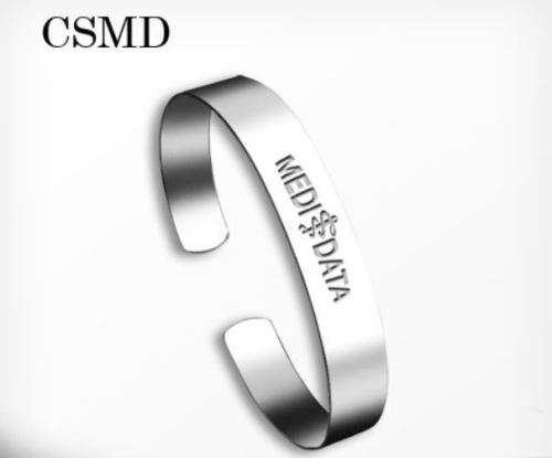 Personalised Medic Alert Bangle | Free Engraving